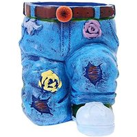 Jeansblume Deko Blumentopf Tischdeko A Jeansblume Deko Blumentopf Tischdeko A von TLILY