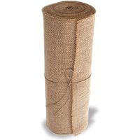 Jute-Deckchenrolle, 30 x 275 cm. Rutschfeste, ausfransfreie Decke mit Kantendesign. Stoffrollen eignen sich für Hochzeiten, Tischläufer, Dekoration von TLILY