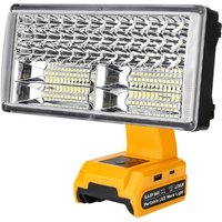 Kabelloses LED-Arbeitslicht für 14,4-20 v Li-Ionen-Akku Flutlicht Strahler Außenbeleuchtung Taschenlampe Kabelloses LED-Arbeitslicht für 14,4-20 v Li-Ionen-Akku Flutlicht Strahler Außenbeleuchtung Taschenlampe von TLILY