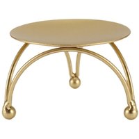 Kerzenständer Eisen Kerzenhalter Retro Rund Tisch Golden 1St von TLILY