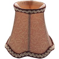 Kronleuchter Lampenschirme Stoff Tuch Clip auf Licht Abdeckung Trommel Schatten Lampenschirm Birne für Boden 13cm von TLILY