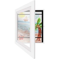 Kunstrahmen für Kinder, austauschbarer Bilderrahmen, Kunstrahmen für 3D-Displayprojekte - Weiß Kunstrahmen für Kinder, austauschbarer Bilderrahmen, Kunstrahmen für 3D-Displayprojekte - Weiß von TLILY