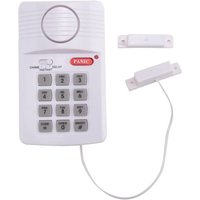 Laute Drahtlose TüR Alarm Sicherheits Pin Panik Tastatur für Haus BüRo Garage Shed von TLILY