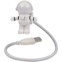 Led usb Nachtlicht Astronaut Form Tragbare Beleuchtung Einstellbar Faltbar für Computer pc Laptop Neuheit Spaceman Lampe von TLILY