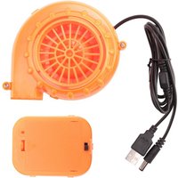 Tlily - Mini GebläSe für Dinosaurier KostüM oder Maskottchen Kopf Anderes Aufblasbares Spiel Set, Orange von TLILY