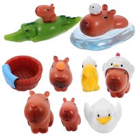 Mini Harz Capybaras Ornamente kleine Tier Figur Miniatur Geburtstag Kuchen Topper von TLILY
