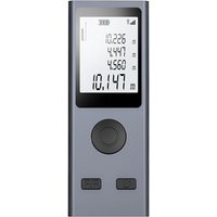 Mini-Laser-Entfernungsmesser, digitales Maßband, Lineal, USB-Aufladung, Rumpf aus Aluminiumlegierung, Messabstand: 60 m von TLILY