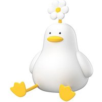 Nachtlicht mit Blumenente, 3 Farben, Silikonlichter, 1200 mAh wiederaufladbare süße Lampe, Timerlicht für das Wohnzimmer Nachtlicht mit Blumenente, 3 Farben, Silikonlichter, 1200 mAh wiederaufladbare süße Lampe, Timerlicht für das Wohnzimmer von TLILY