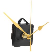 Tlily - Nicht tickendes Quarz-DIY-Wanduhr-Uhrwerk-Mechanismus-Kit mit 3 goldenen, geräuschlosen Reparaturteilen von TLILY