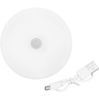 PIR-Bewegungssensor LED-Nachtlicht usb wiederaufladbare dimmbare Lampe für Schrank Wireless Closet - Weiß von TLILY