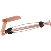 Papierhandtuchhalter, leicht abreißbare Wandhalterung unter dem Schrank, Rollenhalter aus Aluminiumlegierung, selbstklebend oder zum Anschrauben, von TLILY