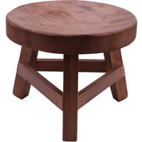 Tlily - Pflanzenständer aus Holz, Hochhockerständer, multifunktionaler Blumentopfhalter, für die Gartendekoration im Wohnzimmer von TLILY