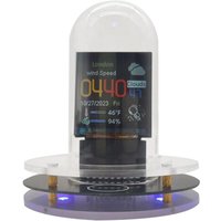 RGB Nixie Tube Clock Smart WIFI Networked LED Lichtemittierendes IPS-Farbdisplay DIY Analog Digital Nachtlicht von TLILY