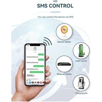 RL2 gsm 4G Smart Relais Schalter Timer Controller sms App Fernbedienung HaushaltsgeräTe Automatischer TüRöFfner (a) EU-Stecker von TLILY