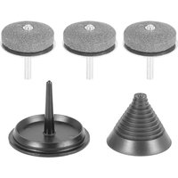 Rasenmäher-Klingenschärfer-Werkzeug Bohraufsatz-Schärfset Rasenmäherklingen für Kraft- und Hand von TLILY