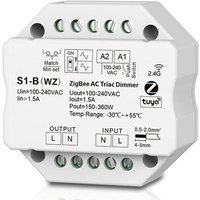 S1-B Tuya Zigbee ac Triac Dimmer LED-Controller Druckschaltersteuerung 110 v 220 v 230 v Smart Life app für Assistant S1-B Tuya Zigbee ac Triac Dimmer LED-Controller Druckschaltersteuerung 110 v 220 v 230 v Smart Life app für Assistant von TLILY