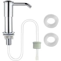 Seifenspender-Verlängerungsrohr-Kit Haushaltsküchenspüle Flüssigseifenspender Badezimmerlotion Reinigungsmittel Hand - Silber von TLILY
