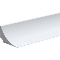 Tlily - Silikon-Barriere-Haltestreifen für Waschbecken, Badezimmer, Küchentheke, weiß, 60 cm lang von TLILY