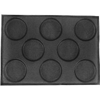 Silikon Hamburger Brot Formen Perforierte Back Antihaft Backbleche Passen auf Halbe Pfannen GrößE von TLILY