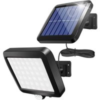 Solar Power Wand Licht Outdoor Motion Sensor 56 led Sicherheit Nacht für Garten Garage Einfahrt Veranda Zaun von TLILY