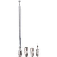 Stabantenne 3,5 Mm Adapter Fm Radioantenne Teleskopschraube F Stecker Av Stereo Receiver von TLILY