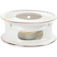 Teekannenwärmer, Teewärmer Aus Keramik mit Teelichthalter, Teekannenwärmer zum Erhitzen Von Kaffee, Milch, Teelichtwärmer Teekannenwärmer, Teewärmer Aus Keramik mit Teelichthalter, Teekannenwärmer zum Erhitzen Von Kaffee, Milch, Teelichtwärmer von TLILY