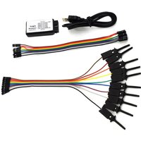Test Haken Clip Logic Analysator Ordner für Jumper Draht Kabel USB 24M 8CH von TLILY