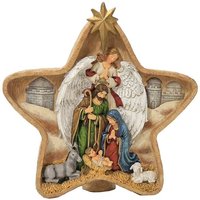 Tischdeko Fünfzackiger Stern Krippe Geburt Fenster Tischdeko Fünfzackiger Stern Krippe Geburt Fenster von TLILY