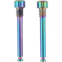 Titanschrauben für Fahrradscheibe Bremsbelag Gewindestift EinsäTze Schraube xt r Hydraulikscheibe Bremssattel-Dazzle Farbe Titanschrauben für Fahrradscheibe Bremsbelag Gewindestift EinsäTze Schraube xt r Hydraulikscheibe Bremssattel-Dazzle Farbe von TLILY