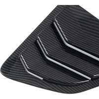 1 paar Auto Hinten Fenster Shutter Abdeckung Trim für Honda Civic Limousine 8Th 2005-2011 Seite Jalousie Trim Panel Vent aufkleber b von TLILY