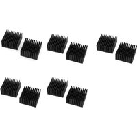 Tlily - 10 StüCk 40 x 20 Mm Aluminium KüHlköRper KüHlung für Elektronische Chip led mit WäRmeleitender Doppel Seite von TLILY