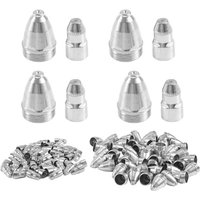 Tlily - 100 StüCk P80 Plasma Schneid Verbrauchs Material cnc 60A 80A 100A Spitzen Elektroden DüSe Tlily - 100 StüCk P80 Plasma Schneid Verbrauchs Material cnc 60A 80A 100A Spitzen Elektroden DüSe von TLILY