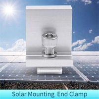 Tlily - 10Pcs Solar Photovoltaik Halterung Aluminium Legierung Klemme für Modul Panel Regale Halterungen Zubehör pv c Tlily - 10Pcs Solar Photovoltaik Halterung Aluminium Legierung Klemme für Modul Panel Regale Halterungen Zubehör pv c von TLILY