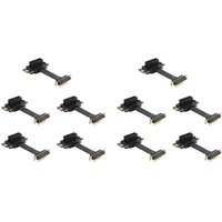 Tlily - 10X pcie X1 Riser-Kabel Dual 90-Grad-Rechtwinkliges PCIe 3.0 X1 Bis X1-VerläNgerungskabel 8 Gbit / s pci Express 1X Riser-Karte - 5 cm Tlily - 10X pcie X1 Riser-Kabel Dual 90-Grad-Rechtwinkliges PCIe 3.0 X1 Bis X1-VerläNgerungskabel 8 Gbit / s pci Express 1X Riser-Karte - 5 cm von TLILY