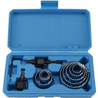 11-teiliges Lochsägen-Schneidset-Kit 19-64 mm für Holz- und Metalllegierungen, kreisförmig, mit Koffer, Holzbearbeitungsöffner 11-teiliges Lochsägen-Schneidset-Kit 19-64 mm für Holz- und Metalllegierungen, kreisförmig, mit Koffer, Holzbearbeitungsöffner von TLILY