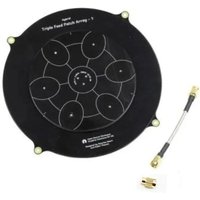 Tlily - 150 mm Triple Feed Patch 5,8 GHz 14DBi Pagoda Array fpv Antenne Bild Sender Flachbildschirm für Drohne Schwarz Tlily - 150 mm Triple Feed Patch 5,8 GHz 14DBi Pagoda Array fpv Antenne Bild Sender Flachbildschirm für Drohne Schwarz von TLILY