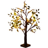 1pc 24LED Simulation Baum Licht Urlaub Geformt Schwarz von TLILY