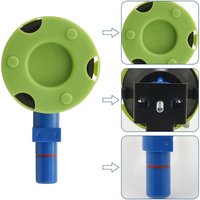 Tlily - 2 x 3 Konkaver Saugnapf, 75 Mm, Robuster Handpumpen-Saugnapf mit M6-Gewindebolzen Tlily - 2 x 3 Konkaver Saugnapf, 75 Mm, Robuster Handpumpen-Saugnapf mit M6-Gewindebolzen von TLILY
