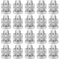 Tlily - 20 stück Split Bolzen Joint Clamp Draht Stecker Elektrische Zaun Aluminium Legierung für Mehrere Elektrische Tlily - 20 stück Split Bolzen Joint Clamp Draht Stecker Elektrische Zaun Aluminium Legierung für Mehrere Elektrische von TLILY