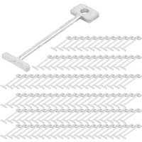 200 stücke Fliesen Nivellierung System für La in Stahl Wiederverwendbare Bodenbelag Bau Werkzeuge Fliesen Austauschbare 200 stücke Fliesen Nivellierung System für La in Stahl Wiederverwendbare Bodenbelag Bau Werkzeuge Fliesen Austauschbare von TLILY