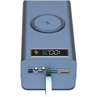 Tlily - 21X18650 -Aufbewahrungsbox LED-Licht pd Quick QC3.0 Charge 18650 Power Bank Case Shell 15W Wireless Charging a von TLILY