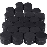 Tlily - 24 StüCk Blumenp Flanzen Topf FüßE Riser Natur Kaut Schuk Pot Mat Unsichtbare Pflanzen Kissen Blumen Schwarz von TLILY