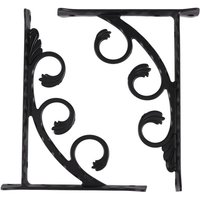 2Pcs Wand Montiert l Förmigen Winkel Halterung Multifuntional Klammer Regal Klammern Dekorative s von TLILY