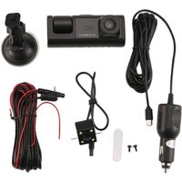 Tlily - 3 kamera Dash Cam 1080P 2 Zoll Bildschirm Dashcam Schwarz Fahrer Recorder für Taxi auto dvr Hinten Universal von TLILY