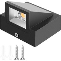 3W Moderne Minimalistische Outdoor Wasserdichte Wand Lampe led Garten Licht Tür Balkon Warm Weiß von TLILY