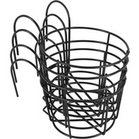 Tlily - 4 StüCk HäNgende GeläNder Pflanzen GefäßE Blumen Topf Halter Pflanze Racks Zaun Metall StäNder Balkon KöRbe Klein von TLILY
