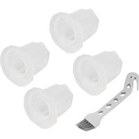 4 Stück Filter für VC100 Akku-Staubsauger Schmutz-Ersatzfilter von TLILY