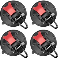 Tlily - 4 Stück Hochleistungs-Saugnapfhaken für Camping, Auto, Wohnmobil, Fenster – Camping Tlily - 4 Stück Hochleistungs-Saugnapfhaken für Camping, Auto, Wohnmobil, Fenster – Camping von TLILY