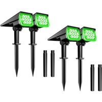 4PCS Solar led Licht Super Helle Grün Rasen von TLILY