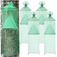 Tlily - 4er-Packung Fallen für gefleckte Laternenfliegen, Laterne mit Seil und Nägeln, Set 1 Tlily - 4er-Packung Fallen für gefleckte Laternenfliegen, Laterne mit Seil und Nägeln, Set 1 von TLILY